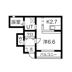 長町一丁目駅 徒歩10分 1階の物件間取画像